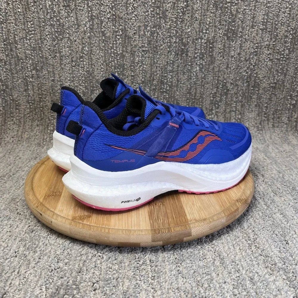 NEW Saucony Tempus Women's Size 6 Blue Running Sneaker Athletic Shoes S10720-125
